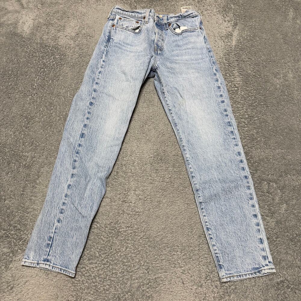 Levi’s Jeans Womens 27 (28x27.5) Ribcage Blue Ankle Premium